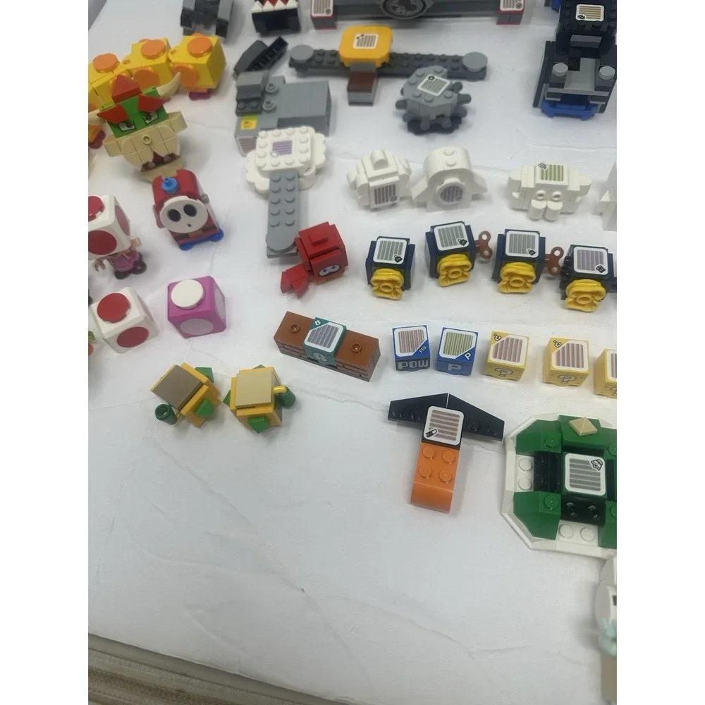 LEGO Super Mario Action Brick Barcode Tile Character Lot Goomba Yoshi Bowser
